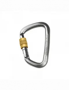 D Steel Screw Lock Carabiner