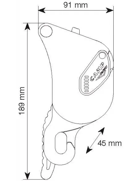 Descensor Giant Negro