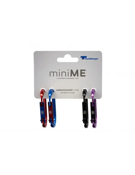 MiniMe karabijnhaak (4x verpakking)