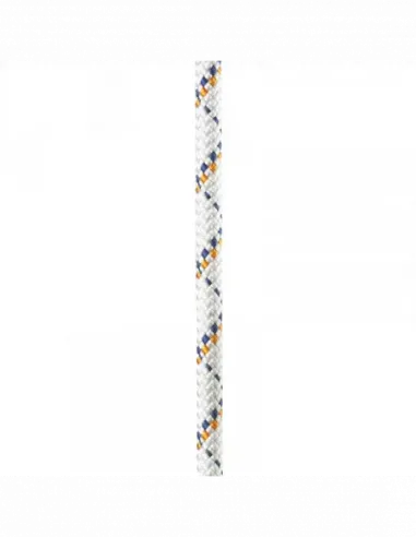 Touw Super Static 9 mm wit (prijs per meter)