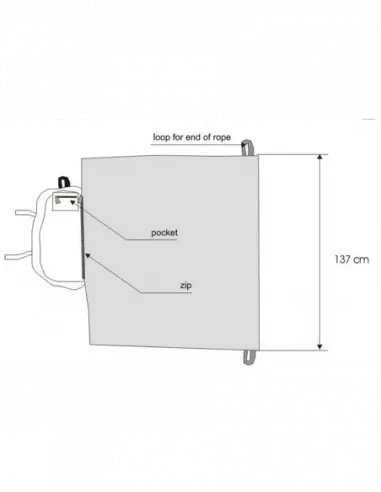 Saco para cuerda Rope Bag