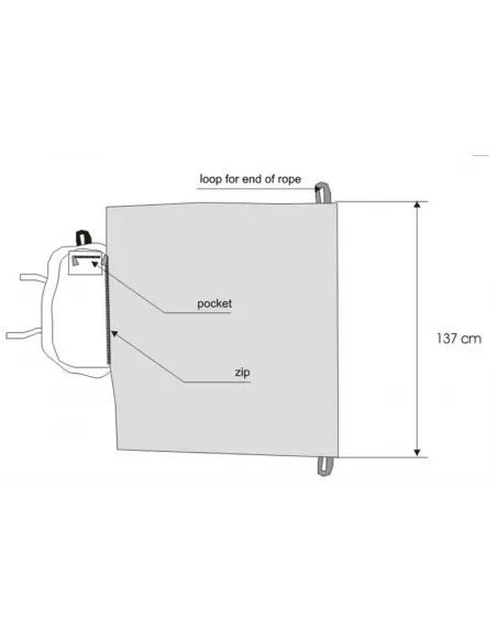 Saco para cuerda Rope Bag