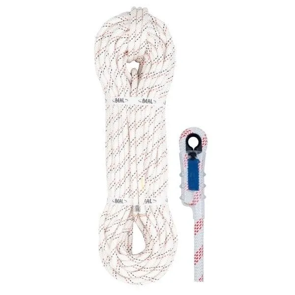 Statikseil Industrie 10,5mm : Farbe - Weiß, Länge - 40 m, Typ - Sewn Termination