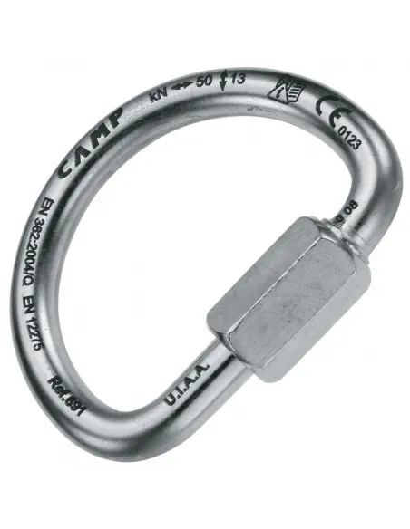 Quick Link D Shape 10mm Carabiner