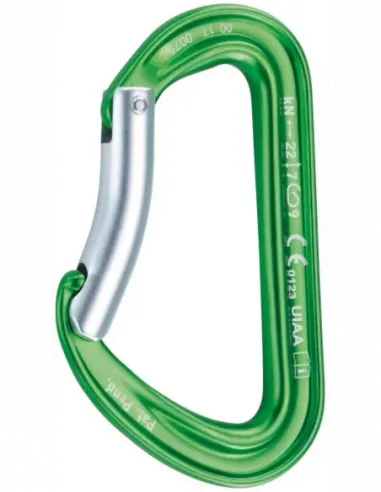 Karabiner Photon Bent Gate Grün