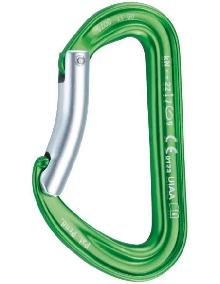 Karabiner Photon Bent Gate Grün