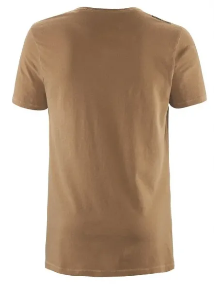 T-shirt ETU Tabacco bruin L