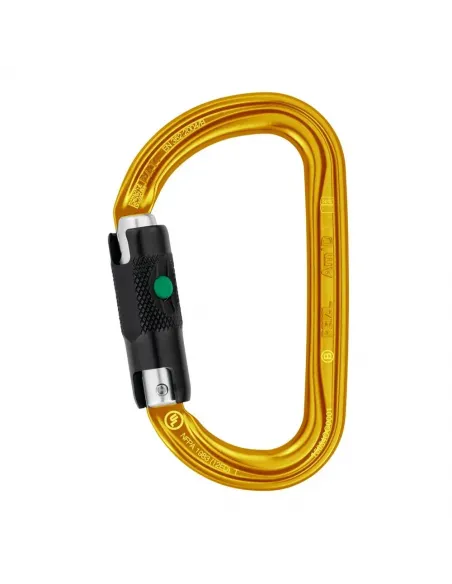 Am'D Ball Lock Gold karabinhage