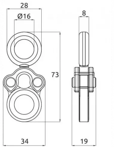 Gyro 1 svirvel