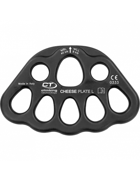 Cheese Plate L Black Rigging Plate