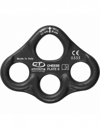 Riggingplatte Cheese Plate S Schwarz