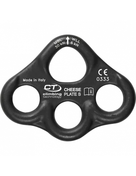 Riggingplatte Cheese Plate S Schwarz