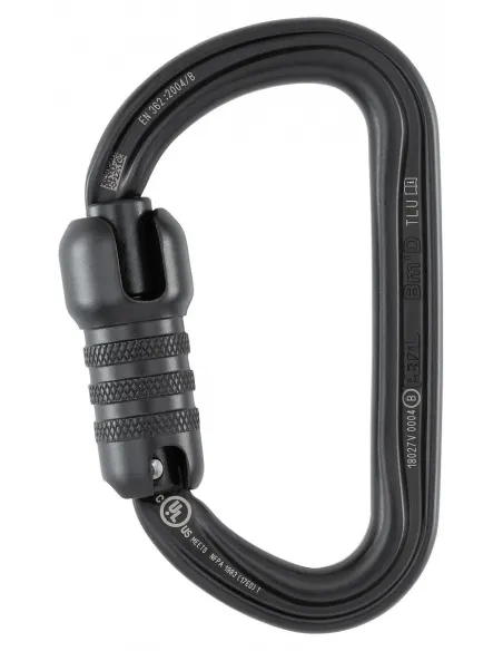 Bm'D Triact-Lock Black Carabiner