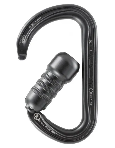 Bm'D Triact-Lock Black Carabiner