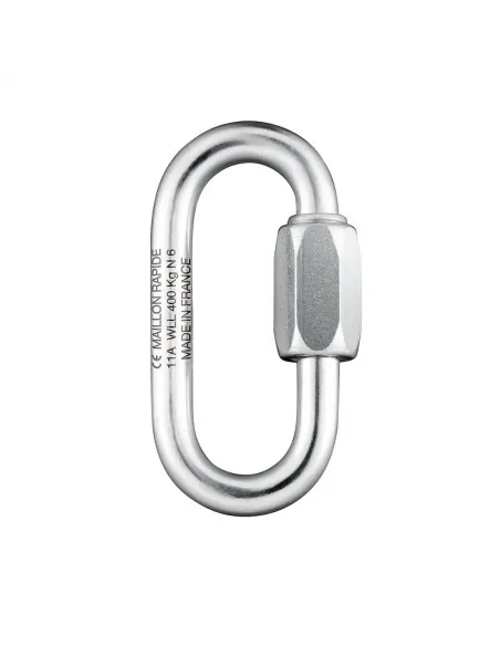 Rustfri stål Standard Oval 7mm karabinhage