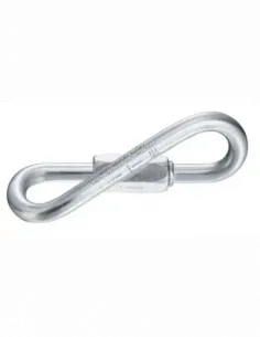 Long από ψευδαργυρωμένο χάλυβα - Καραμπίνερ Twist 8mm
