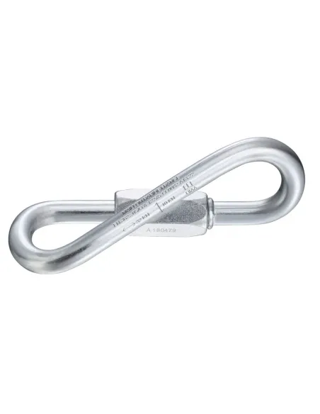Long από ψευδαργυρωμένο χάλυβα - Καραμπίνερ Twist 8mm