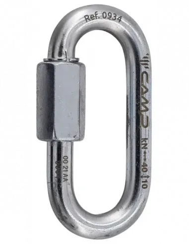 Mosquetón 8mm Quick Link Oval Steel