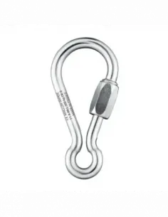 Galvanized Steel Octahedron 5mm Carabiner