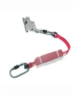 Self-clamping device with absorber Fall Arrester