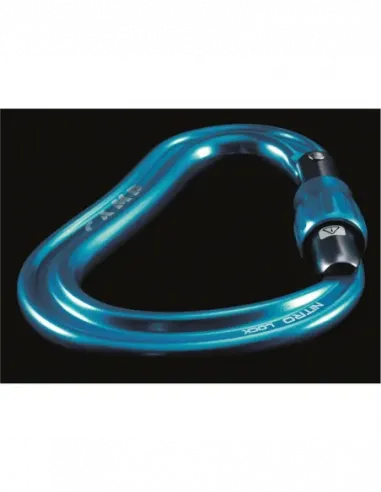 HMS Nitro Lock Blue Carabiner