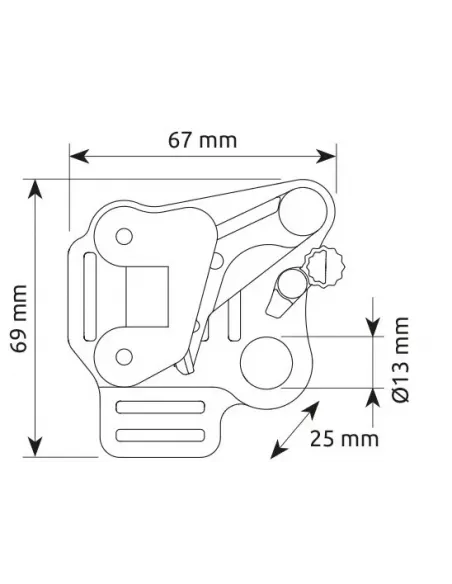 Fußsteigklemme Turbofoot EVO