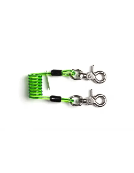Short Coil Tool Lanyard Quick Clip