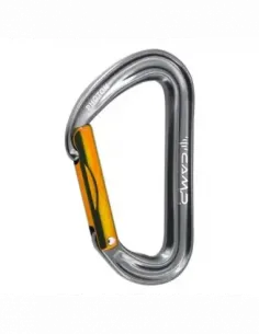 Photon Straight Gate Graphite/Orange Carabiner