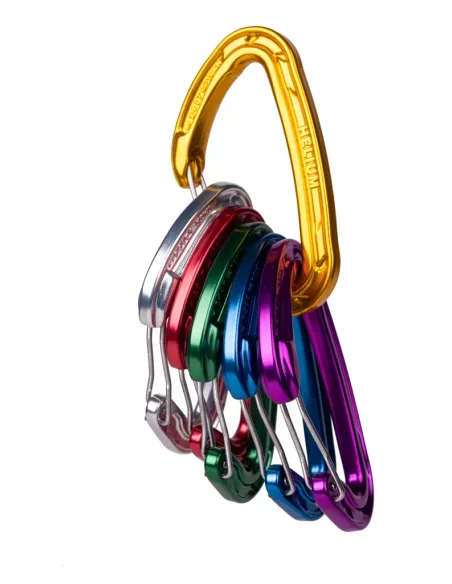 Helium 3.0 Rack Carabiner (6x pack)