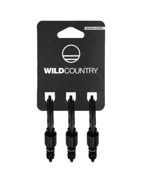 Session Screw Gate Carabiner (3x pack)