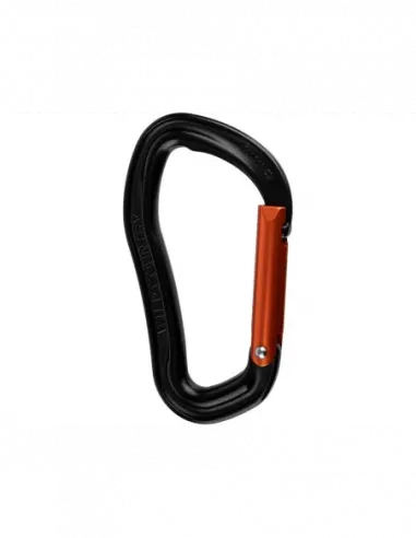 Electron Straight Gate Black/Orange Carabiner