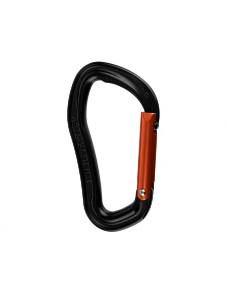 Electron Straight Gate Black/Orange Carabiner