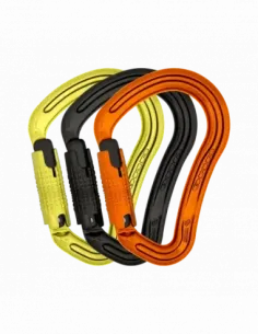 Boa 30kN LS Lime/Grey/Orange Carabiner