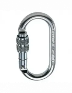 Oval Pro Lock Screw Lock Carabiner