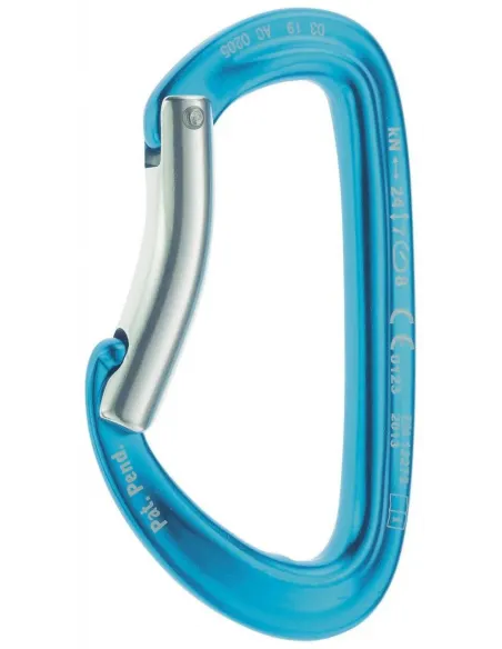 Karabiner Orbit Bent Gate Blau
