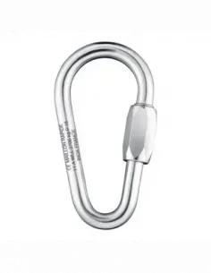Stainless Steel Pear 10mm Carabiner
