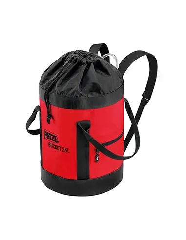 Bucket 25 rød rebtaske