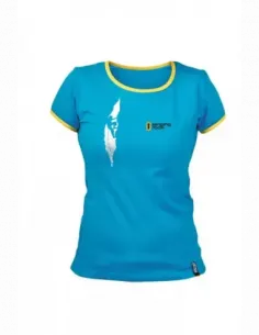 T-shirt Blue Crack Women