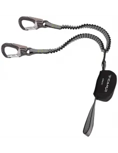 Kinetic Rewind via Ferrata Lanyard