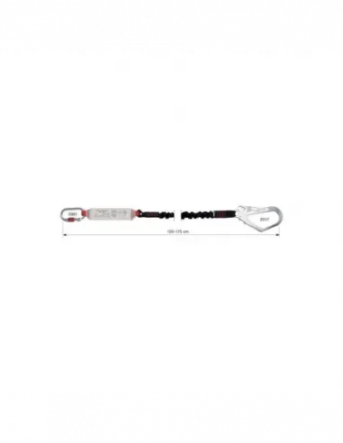 Falldämpfer Rewind Single 120-175 cm mit Verbindern