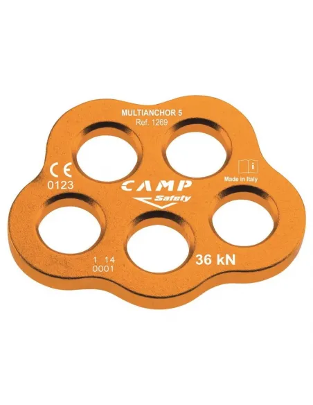 Multianchor 5 riggingplaat