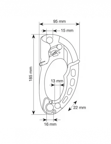 Turbohand handstijgklem