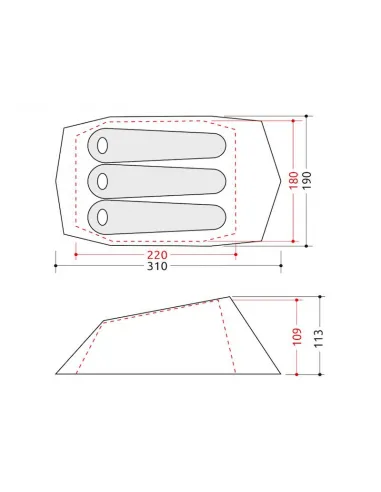 Tienda De Campaña Minima 3 SL