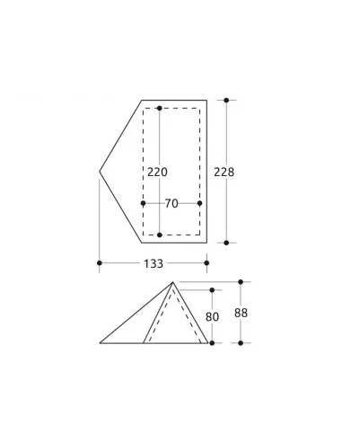 Tienda De Campaña Minima 1 EVO