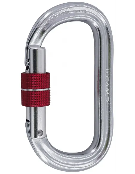 Karabiner Oval XL Lock
