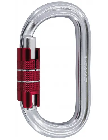 Karabiner Oval XL 2Lock