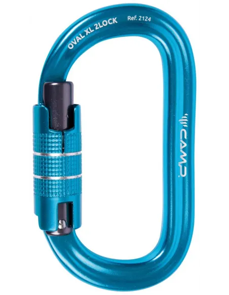 Karabiner Oval XL 2Lock