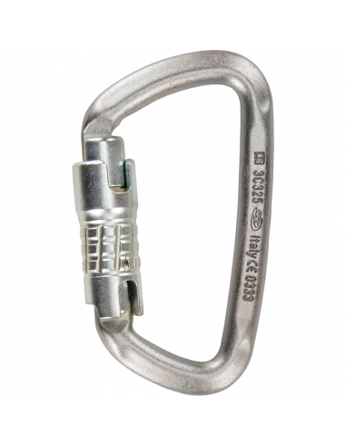 Karabiner D-Shape Steel ANSI CF
