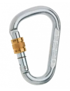 Steel HMS Screw Carabiner