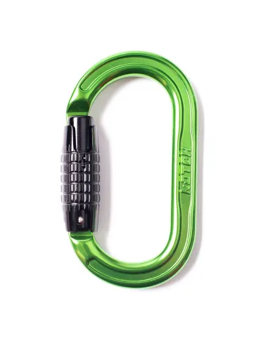 Oval Aluminium Triple Lock καραμπίνερ
